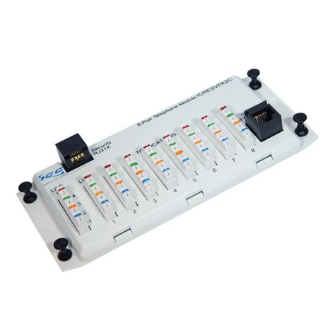 telephone expansion module deluxe series  rj    ports icc