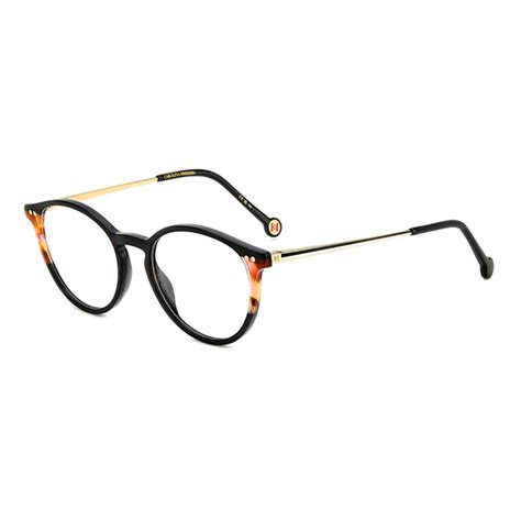 oculos de grau carolina herrera feminino preto   wr    suissa