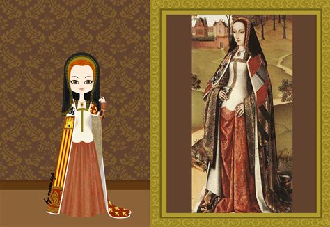 Juana Of Castile Or Juana La Loca C 1500 Trajes Cuadros