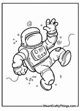 Astronaut Printable Iheartcraftythings sketch template