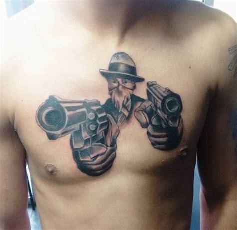 gangster tattoos ideas  pinterest  tattoo