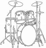 Coloring Pages Instruments Musical Colouring Kids Print Drums Drum Music Set Color Instrument Drawing Sets Drawings Cool Choose Board sketch template