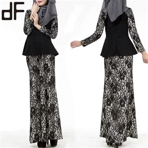 Oem Muslim Women Ethnic Clothing Malaysian Baju Kurung