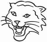 Wildcat Coloring Pages Logo Wild Cat Kentucky Colouring Clipart Wildcats Scottish Stanley Flat Clip Musical School High Drawing Draw Step sketch template