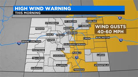 top wind gust list highest speeds reported  cold front blasts  colorado cbs colorado