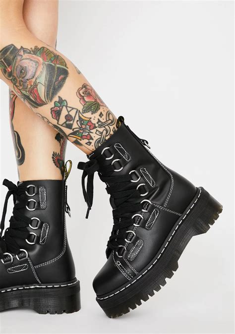jadon xl boots boots black heel boots platform boots