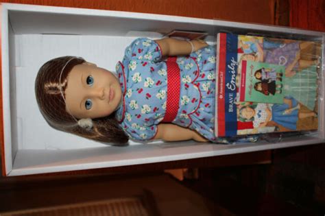 american girl doll emily and book new in box ebay