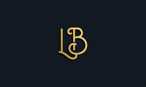 luxury fashion initial letter lb logo  vector art  vecteezy