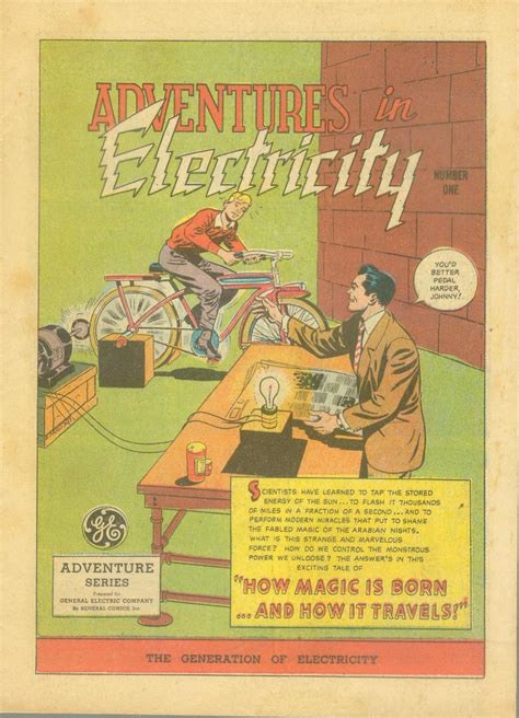 adventures  electricity  cbr  comic book  issuu