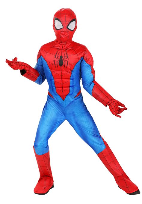 spider man boys costume