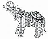 Coloring Elephant Pages Printable Adults Indian Mandala Henna Print Mehndi Getcolorings Elephants Color Amazing Tattoo Getdrawings Paisley Comments источник статьи sketch template