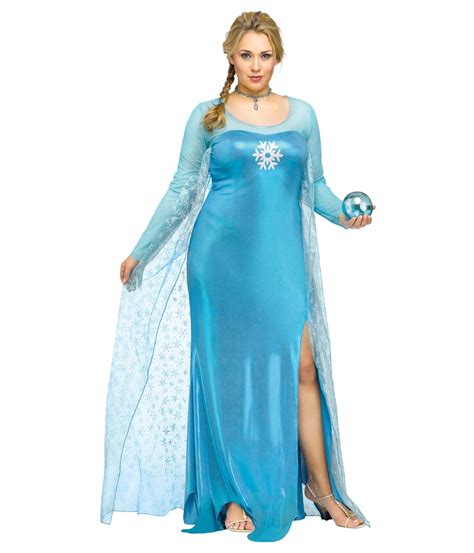 frozen icicle queen womens plus size costume princess costumes