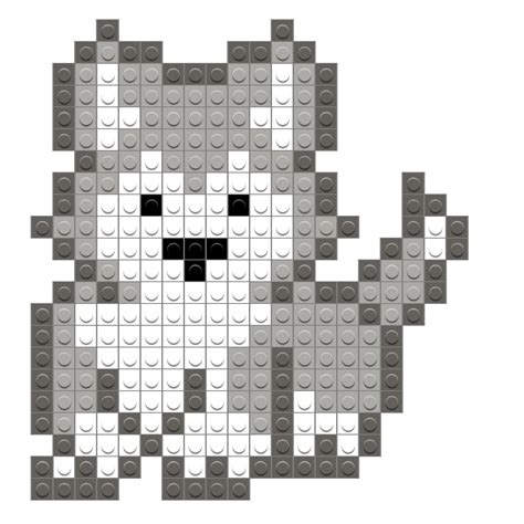 Gray Wolf Wolf Pixel Art Gallery