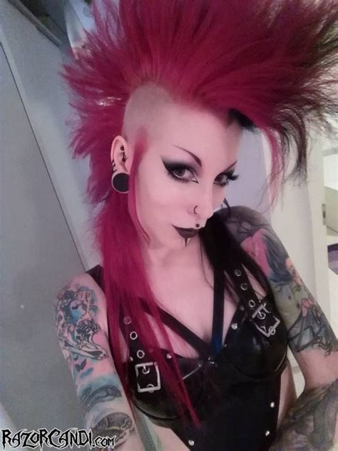 deathrock punk rock girls punk girl goth beauty