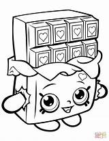 Coloring Pages Printable Shopkins Shopkin Cheeky Chocolate Source sketch template