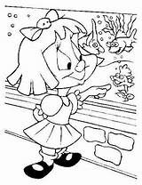 Elvira Looney Tunes Toons Elmira Elmyra Poissons Regarde Karakterleri Bimbi Bambine Pinto Menschen Persone Necesito Ayuda Amo Te Malvorlage Kategorien sketch template