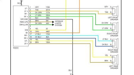 saturn vue radio wiring diagram general wiring diagram