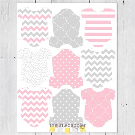 printable baby  piece onesie tags   thelittledabbler