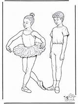 Ballet Ballett Coloring Pages Dance Class Funnycoloring Anzeige Kids Advertisement sketch template