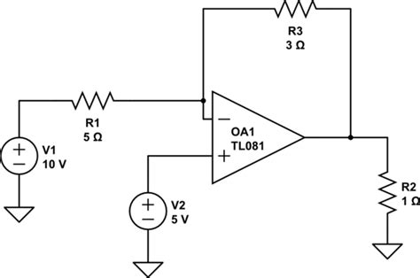 operational amplifier simple op amp circuit question electrical engineering stack exchange