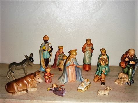 goebel hummel nativity scene   hummel figurines  stable catawiki