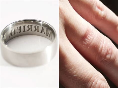 will an i m married imprint wedding ring discourage cheating