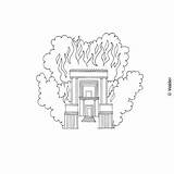 Hamikdash Beis Burning Coloring Pages Template Waldereducation sketch template