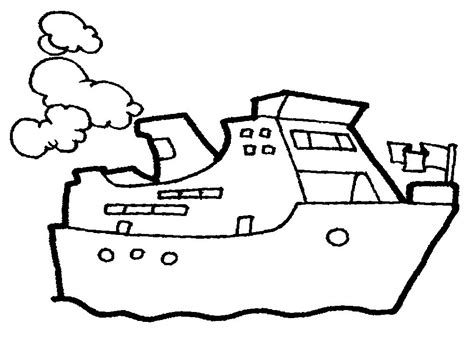 water transport  colouring pages