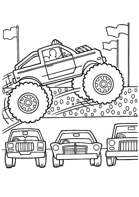 monster truck coloring pages truck coloring pages monster coloring pages