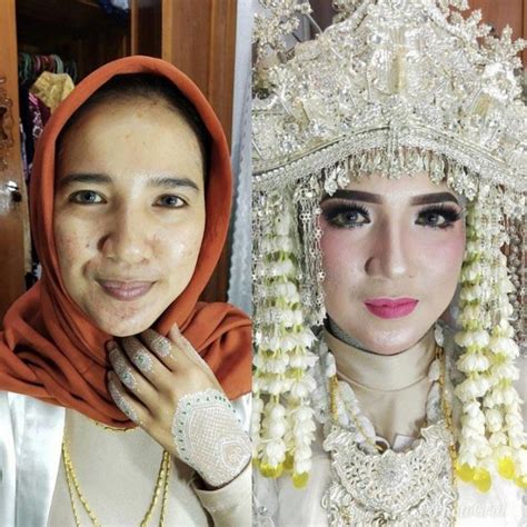 Asian Brides Before And After Wedding Makeup 25 Pics