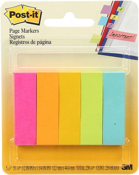 post  page marker  au        mm   mm assorted colors  colorspack