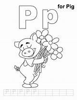 Pig Coloring Color Handwriting Practice Pages Sheet Letter Bestcoloringpages Worksheets Book 출처 Preschool Comments sketch template