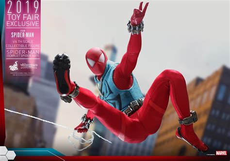 Spider Man Video Game Scarlet Spider Suit 1 6 Scale