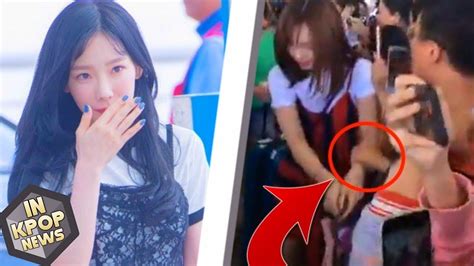 Ikn Twice And Taeyeon Harassed At Airport Onew Accusations Bts