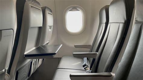 frontier airlines debuts first aircraft with new 30 lighter weight seats