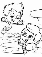 Bubble Guppies Coloring Pages Students Trulyhandpicked Prints Via sketch template