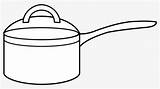 Stove Saucepan Frying Clipartkey sketch template