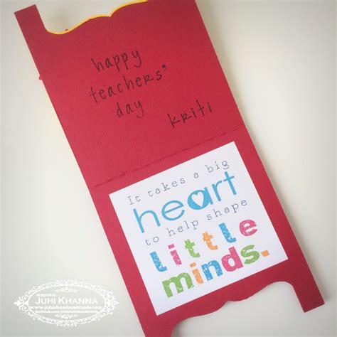 juhis handmade cards happy teachers day