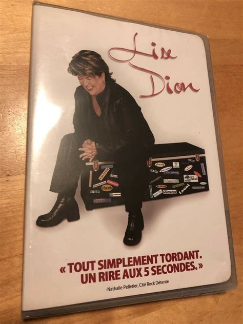 lise dion en spectacle dvd brand  factory sealed rare dvd hd
