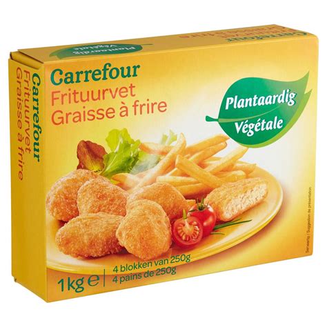 carrefour frituurvet plantaardig  kg