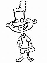 Hey Arnold Eugene Coloring Printable Pages sketch template