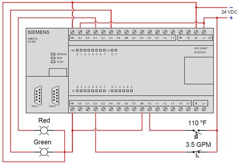 wiring diagram  plc wiring digital  schematic