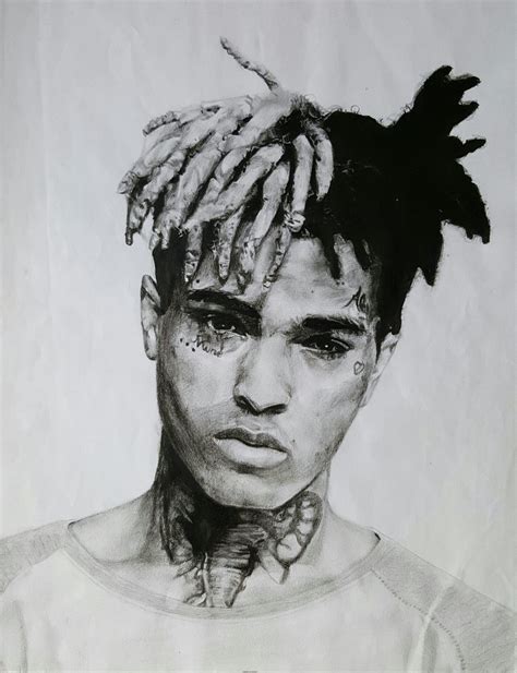 Xxxtentacion Drawing By Me I Miss Him So Much