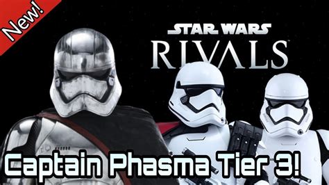 Captain Phasma Is Powerful Star Wars Rivals Youtube