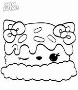 Num Noms Pages Strawberry Sara Coloring Colouring Printable Print sketch template