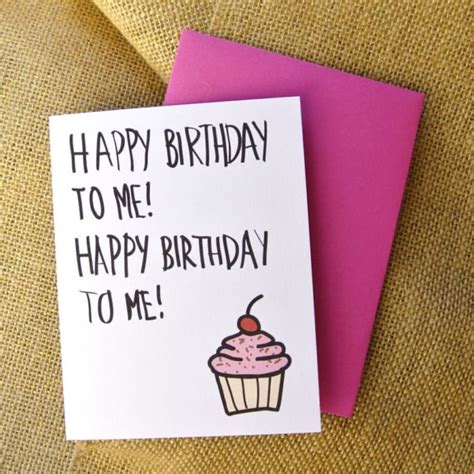 happy birthday   card celebration cupcake print etsy