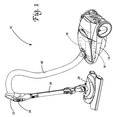 patent  motor enclosure   vacuum cleaner google patents
