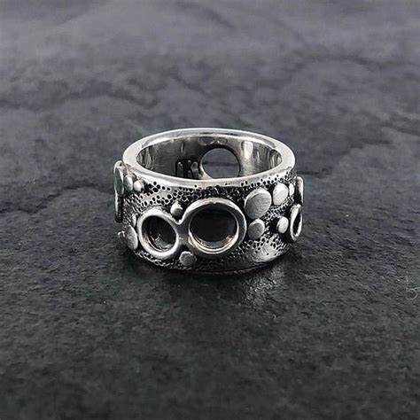 sterling silver 925 ring ring size 5 75 us unisex ring ring ring 925