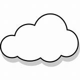Sky Cloud Clipart Nuage Frames Kids Template Clipartmag Outline Coloring Pages Choose Board Stencil Drawings Borders Templates sketch template