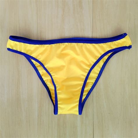 Buy Low Rise Mens Underwear Flat Front Seamless Bikini